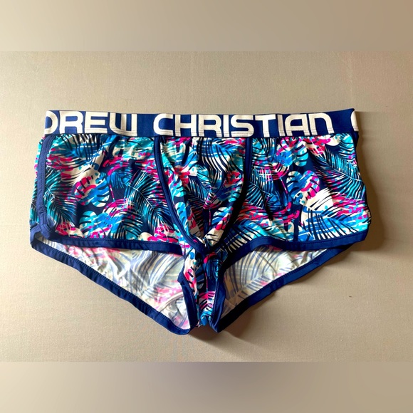 Men’s Andrew Christian RARE Palm Beach Boxer Briefs 🏝️ - Picture 1 of 3